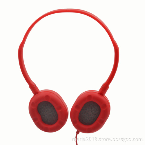 3.5mm red airlines earphone & headphones